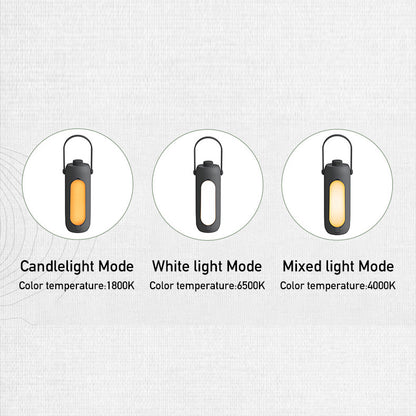 LED Outdoor Camping Light Folding Portable Hanging Traveling To Go USB Charging Power Bank Charms Projector Lights NINETY NIGHT   