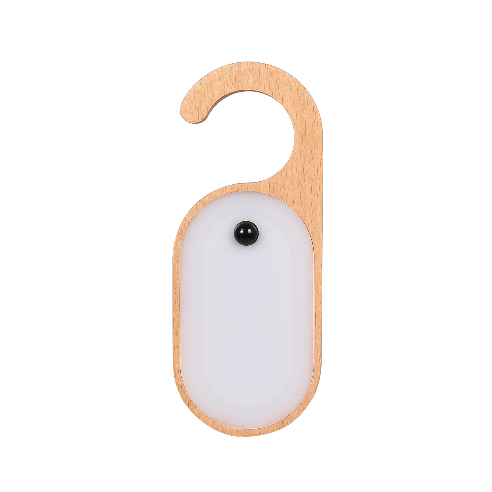 LED Night Lights Smart Sensor Light Door Handle Hanging Lamps Solid Wood USB Charging Charms Outdoor Traveling To Go Courtyard Garden Projector Lights NINETY NIGHT   