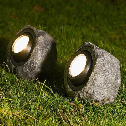 LED Outdoor Garden Light Lawn Light Stone Courtyard Solar Charging Waterproof Charms Unique Projector Lights NINETY NIGHT   